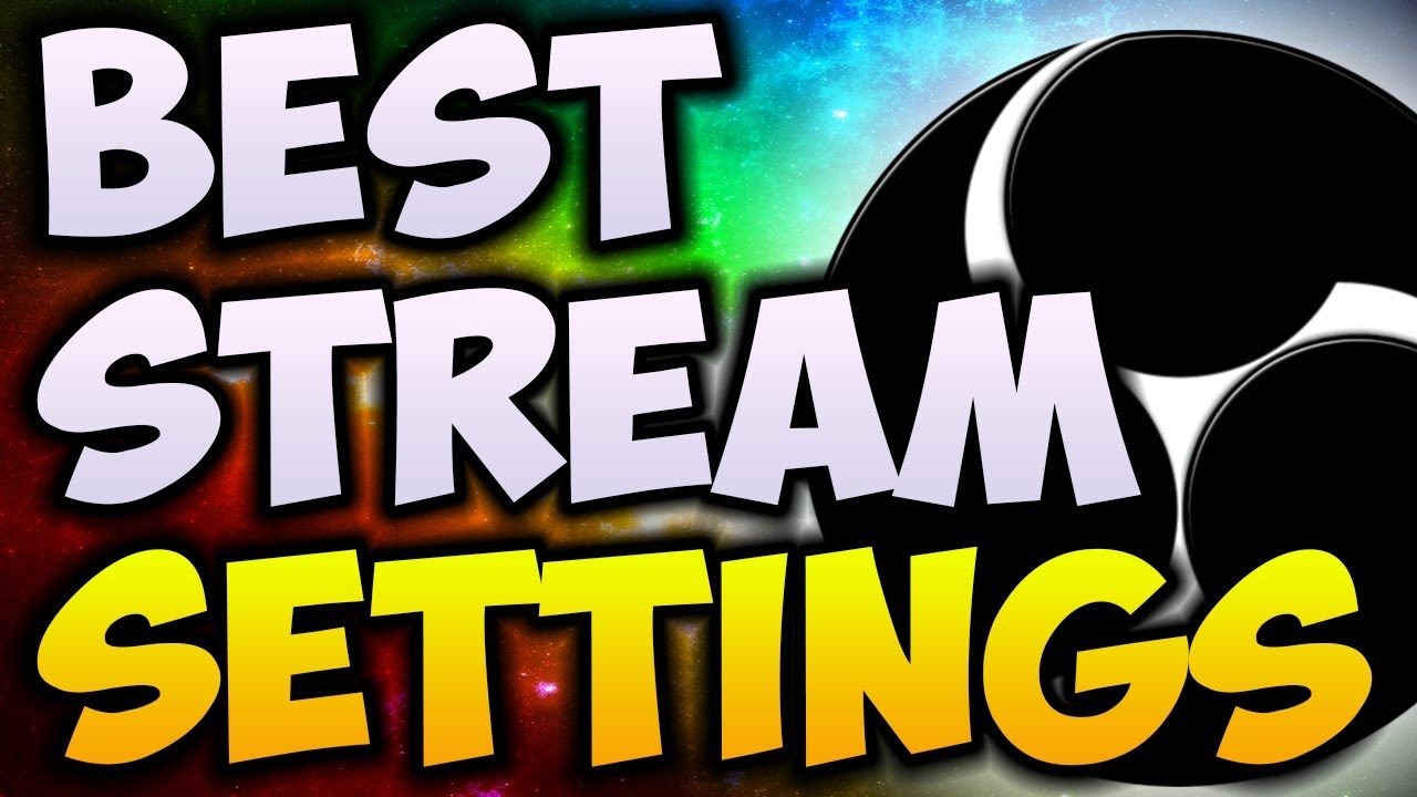 best obs settings for twitch 2017 on mac