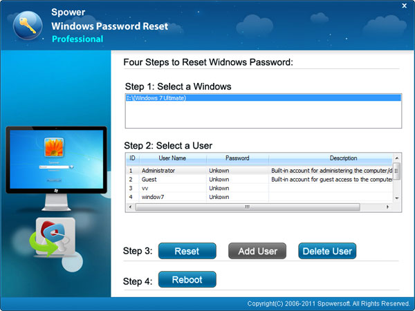 windows password reset for mac
